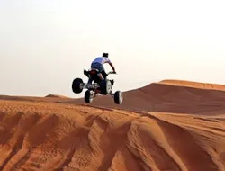 Morning Desert Safari: Quad Bike Experience, Sandboarding & Camel Ride